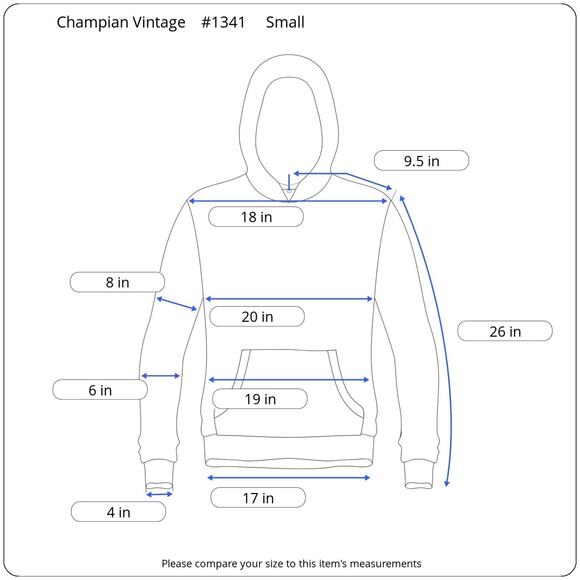 Champion Reverse Weave Hoodie Men’s Small Fresh Donuts Graphic Black Pullover - Picture 12 of 12